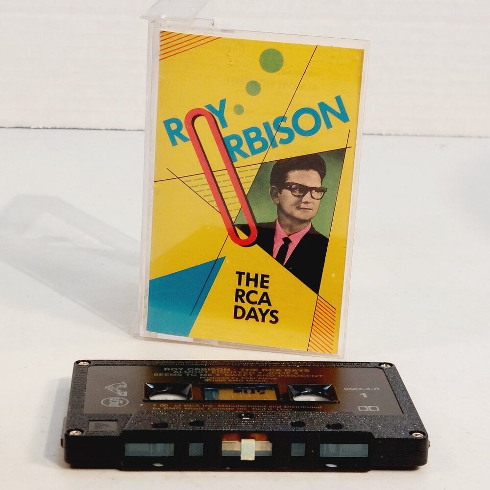 Roy Orbison ~ The RCA Days (cassette, 1989) tested and works